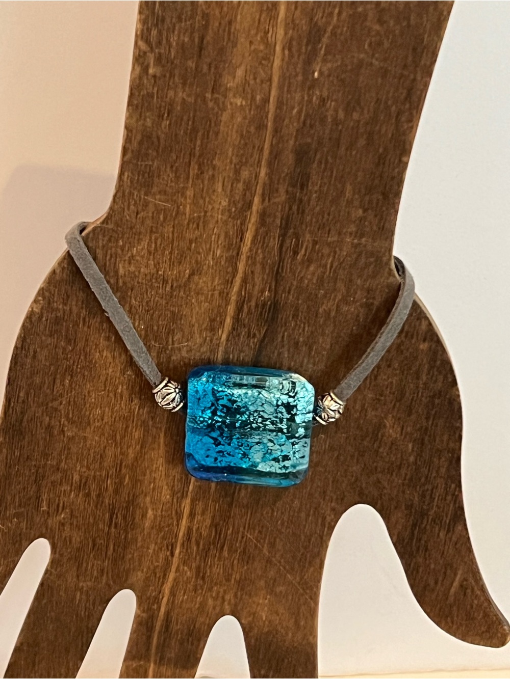 Glass Cube Bracelet